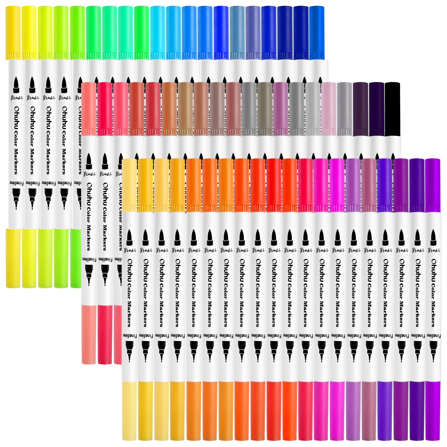 Ohuhu Markers for Adult Coloring Books: 100 Colors India