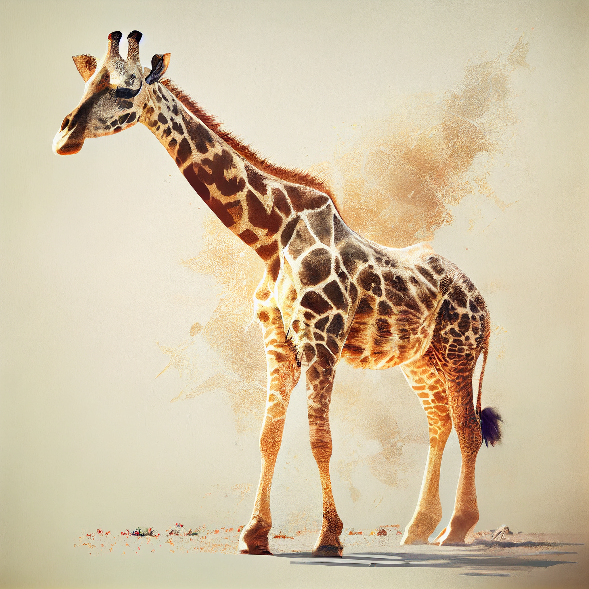 Majestic Giraffe: Live Wallpaper - free download