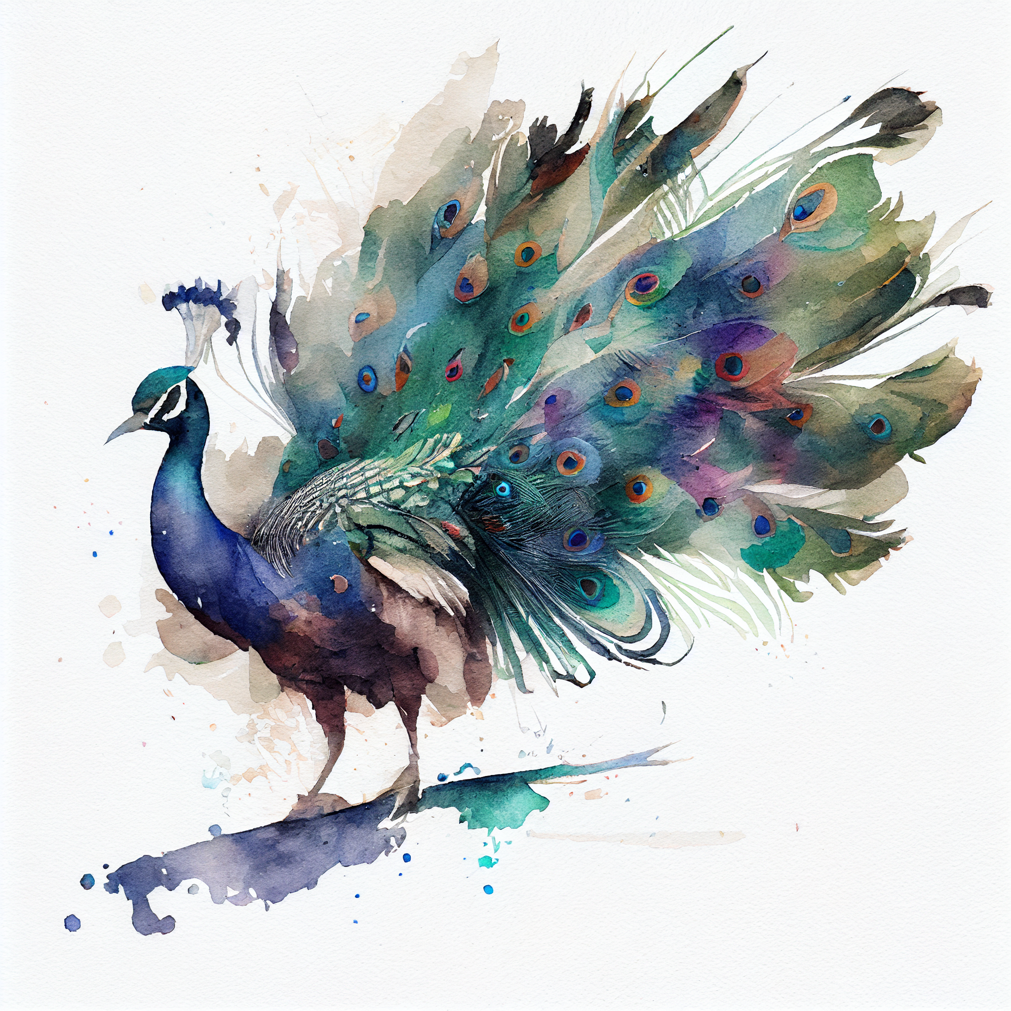 peacock dancing in rain drawing - Clip Art Library