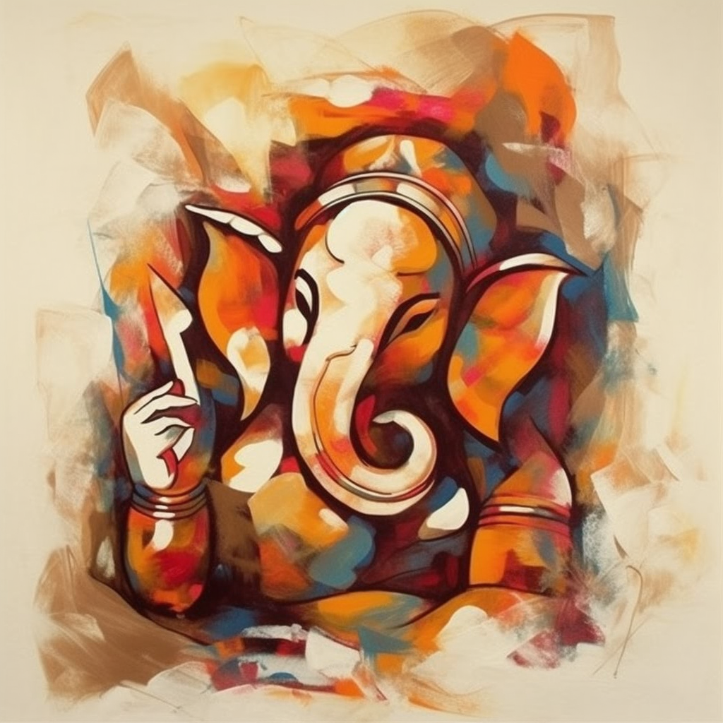Mice Clipart Ganesh - Easy Drawing Of Krishna With Colour, HD Png Download  - kindpng