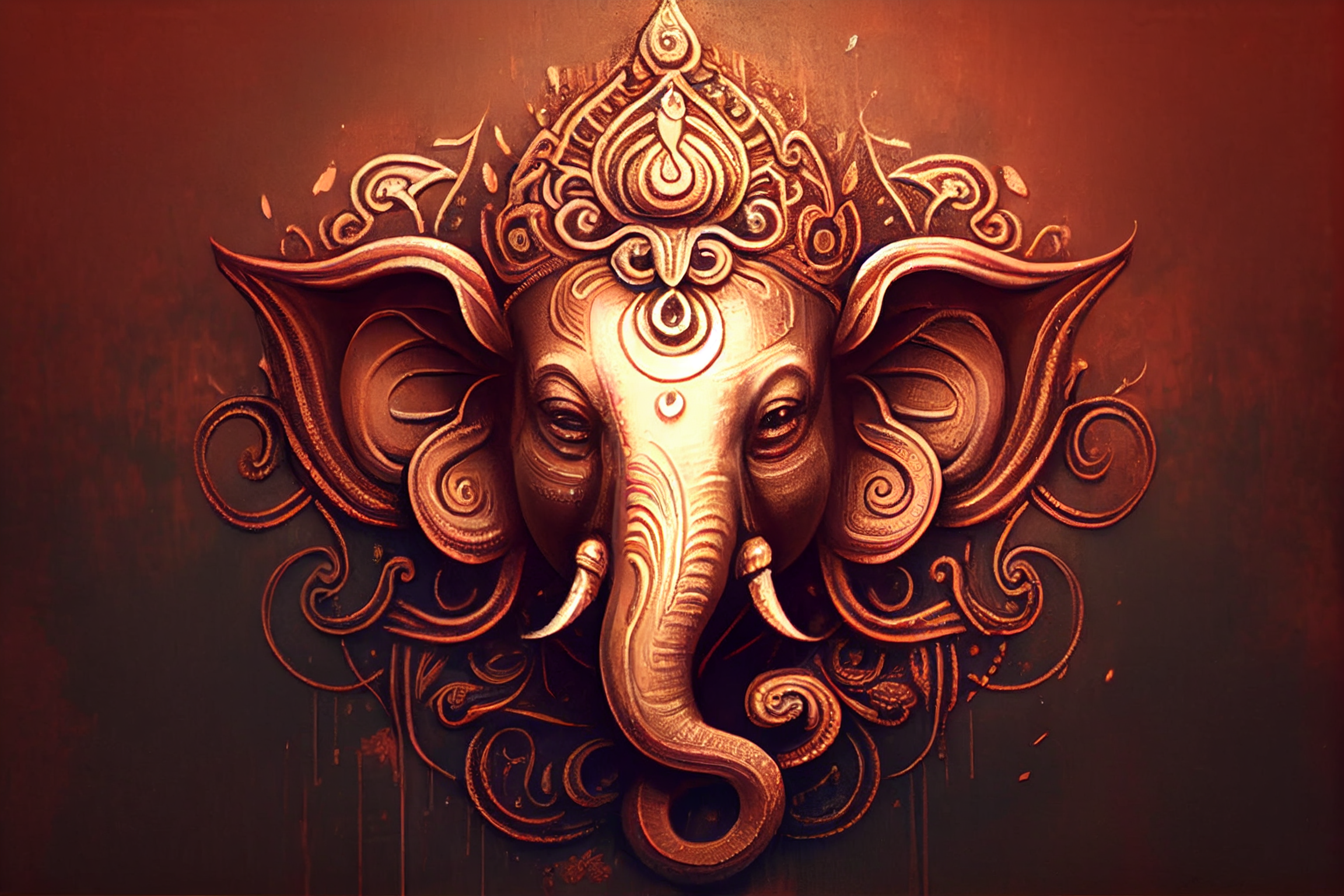 100+] God Ganesh Wallpapers | Wallpapers.com