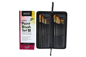 Brustro Studio Paint Brush Set of 15